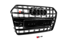 Audi A6 C7 2011–2017 Zwarte voorgrille S-Style (2014-2017) foto 4