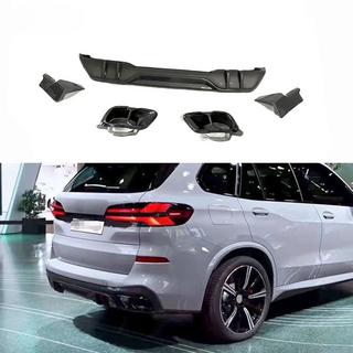 Paradigma achterbumper diffuser (voor M-Sport, 2023+, echt carbon) BMW X5 G05 2019–2026 foto 1