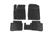 Hyundai Accent 2006–2010 Rubberen vloermatten met opstaande rand (4 stuks, Polytep) foto 1