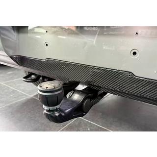 Achterbumper diffuser (voor G63 AMG, carbon) foto 3