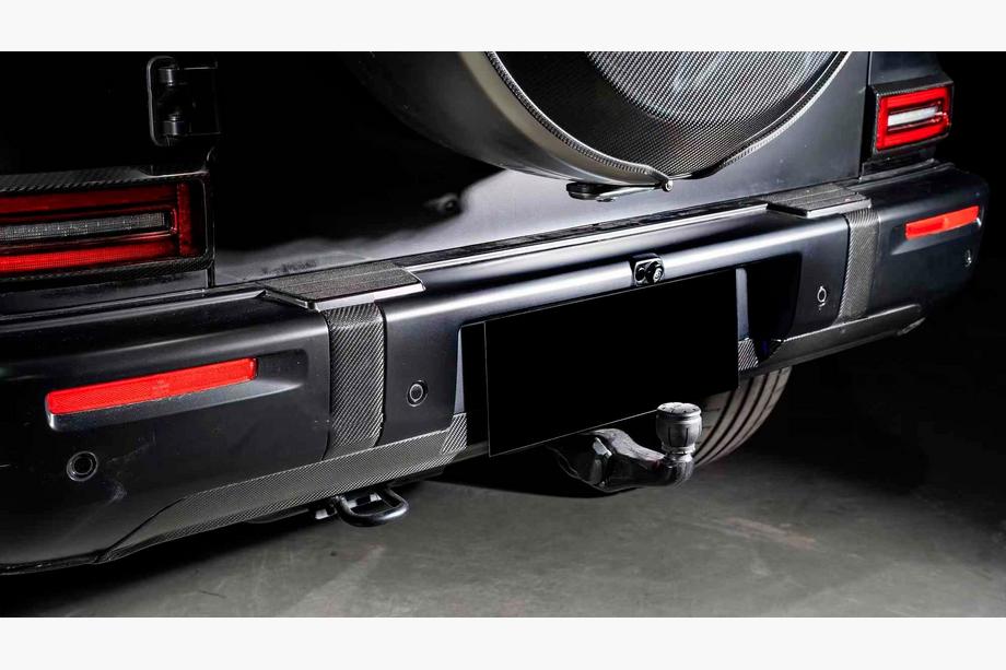 Mercedes G class W465 2025– Achterbumper diffuser (voor G63 AMG, carbon) Foto 1