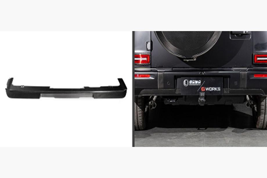 Mercedes G class W465 2025– Achterbumper diffuser (voor G63 AMG, carbon) Foto 4