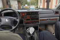 Volkswagen T4 Transporter 1990–2003 Dashboard afdeklijsten (1999-2003) Titanium foto 2