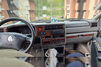 Volkswagen T4 Transporter 1990–2003 Dashboard afdeklijsten (1999-2003) Titanium foto 5