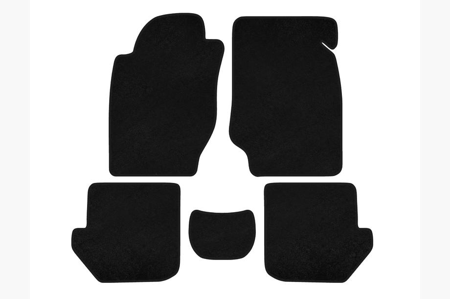 Toyota Rav 4 1996–2001 Premium textiel automatten (zwart) Image
