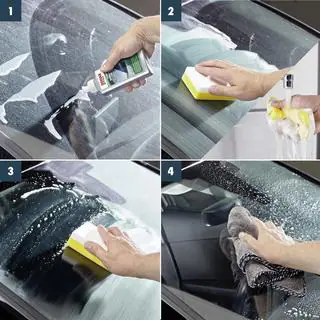 Intensieve glasreiniger en polish 250 ml SONAX Scheiben Reinigungs Politur intensiv foto 4