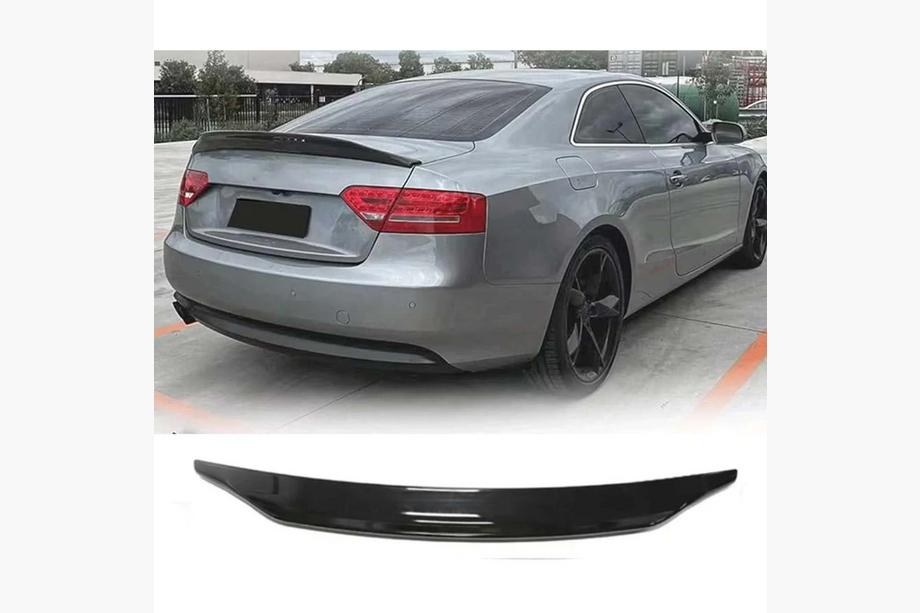 Audi A5 2007–2015 DPT spoiler (voor Coupe, hoogglans zwart) Image
