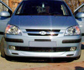 Hyundai Getz 2002– Voorbumper onderlip (spuitklaar) foto 5