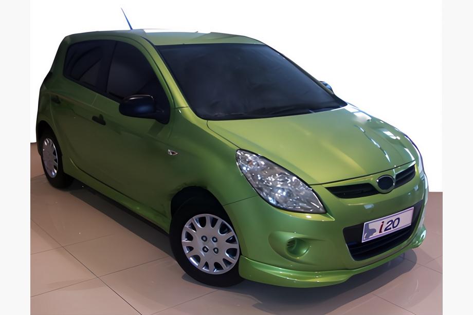 Hyundai I-20 2008–2012 Voorbumper onderlip (spuitklaar) Image