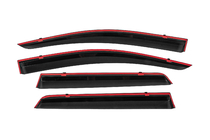 Dodge Journey 2008–2020 Windschermen met chromen sierlijst Niken Luxury (4 stuks) foto 4