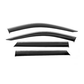 Windschermen met chromen sierlijst Niken Luxury (4 stuks) Dodge Durango 2010– foto 1