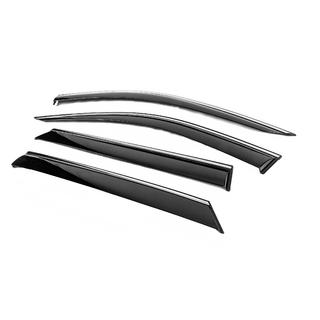 Windschermen met chromen sierlijst Niken Luxury (4 stuks) Dodge Durango 2010– foto 2