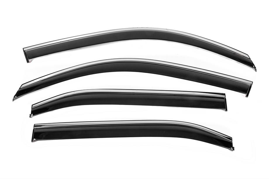 Honda eNS1 2022– Winddeflectors met chromen sierlijst Niken Luxury (EU/Asia, 4 stuks) Foto 2