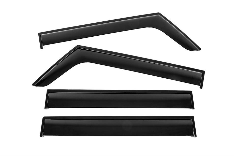 Jeep Wrangler 2007–2017 Raamwindschermen Niken Luxury (4 stuks) Image
