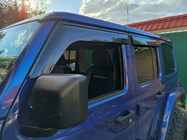 Jeep Wrangler 2018– Raamwindschermen Niken Luxury (4 stuks) foto 3