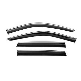 Windschermen met chromen sierlijst Niken Luxury (4 stuks) Jeep Grand Cherokee WK2 2010–2021 foto 1