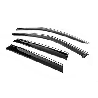 Windschermen met chromen sierlijst Niken Luxury (4 stuks) Jeep Grand Cherokee WK2 2010–2021 foto 2