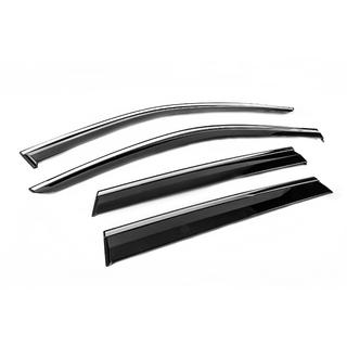 Windschermen met chromen sierlijst Niken Luxury (4 stuks) Jeep Grand Cherokee WK2 2010–2021 foto 3