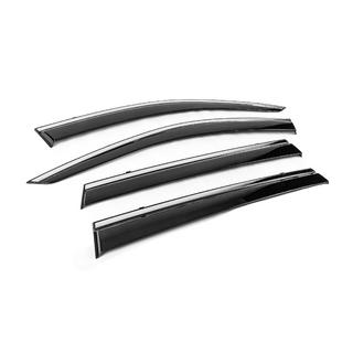 Windschermen met chromen sierlijst Niken Luxury (4 stuks) foto 3