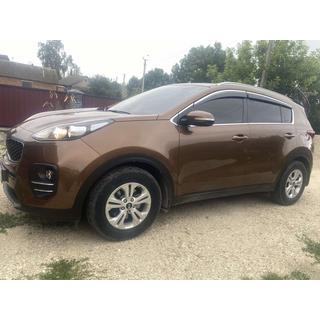 Windschermen met chromen sierlijst Niken Luxury (4 stuks) Kia Sportage 2015–2021 foto 1
