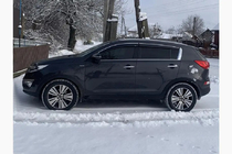 Kia Sportage 2010–2015 Windschermen met chromen sierlijst Niken Luxury (4 stuks) foto 1