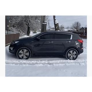 Windschermen met chromen sierlijst Niken Luxury (4 stuks) Kia Sportage 2010–2015 foto 1