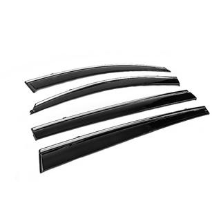 Windschermen met chromen sierlijst Niken Luxury (4 stuks) Kia Sportage 2010–2015 foto 4
