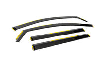 Mitsubishi L200 2015–2024 In-channel raamdeflectoren Niken Luxury (4 stuks) foto 3