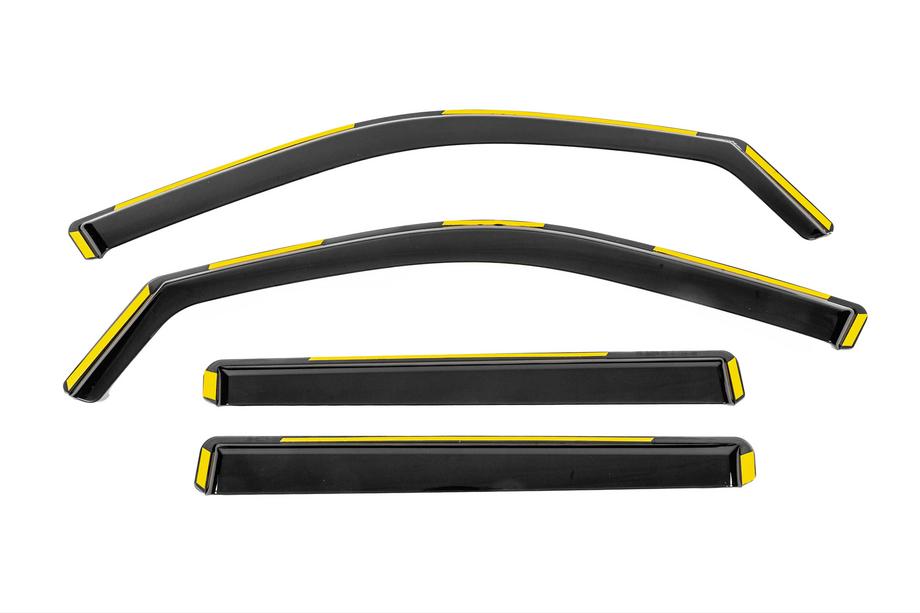 Peugeot 2008 2019– In-channel raamdeflectoren Niken Luxury (4 stuks) Image