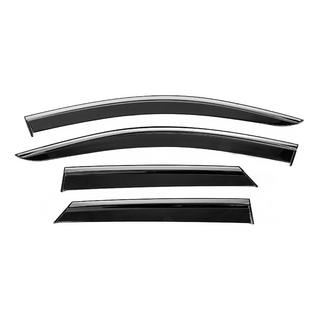 Windschermen met chromen sierlijst Niken Luxury (4 stuks) Peugeot 3008 2016–2023 foto 1