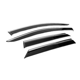 Windschermen met chromen sierlijst Niken Luxury (4 stuks) Peugeot 3008 2016–2023 foto 3