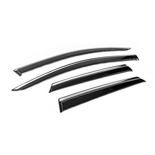 Windschermen met chromen sierlijst Niken Luxury (4 stuks) foto 3