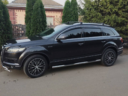 Audi Q7 2005–2015 Dakdragers (dwarsbalken) voor geïntegreerde dakrails Skybar V2 120 cm (2 stuks) foto 4
