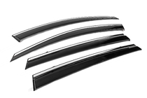 Toyota Rav 4 2013–2018 Windschermen met chromen sierlijst Niken Luxury (4 stuks) foto 3