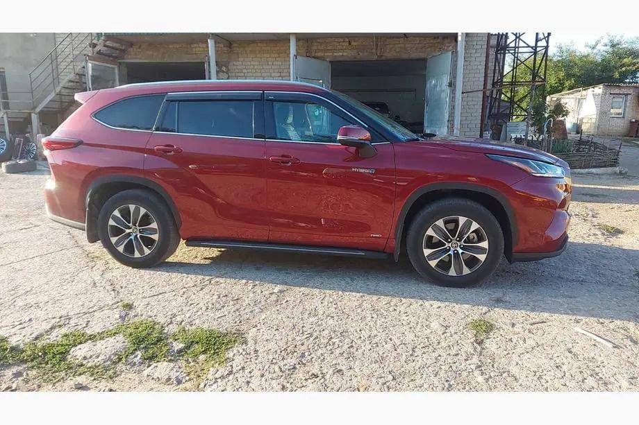 Toyota Highlander 2019– Windschermen met chromen sierlijst Niken Luxury (4 stuks) Foto 9