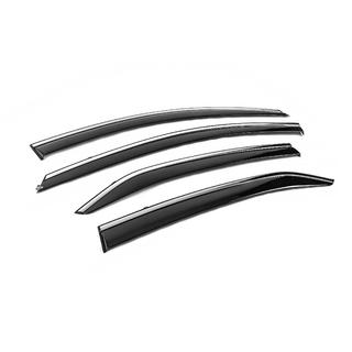Windschermen met chromen sierlijst Niken Luxury (4 stuks) Toyota Corolla 2013–2019 foto 4