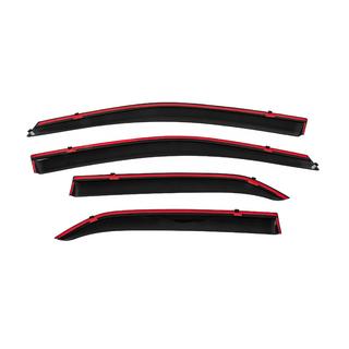 Windschermen met chromen sierlijst Niken Luxury (4 stuks) Toyota Corolla 2007–2013 foto 4