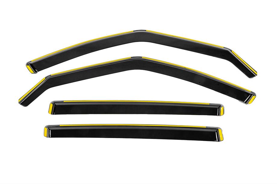 Opel Zafira C Tourer 2011–2019 In-channel raamdeflectoren Niken Luxury (4 stuks) Image