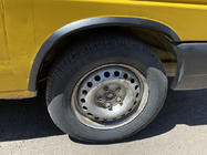 Volkswagen T4 Transporter 1990–2003 Wielkastverbreders (set van 4, zwart) Kunststof foto 1