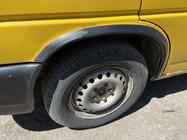 Volkswagen T4 Transporter 1990–2003 Wielkastverbreders (set van 4, zwart) Kunststof foto 3