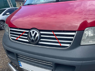 Volkswagen T5 Transporter 2003–2010 RVS omlijsting voor radiateurgrille foto 4