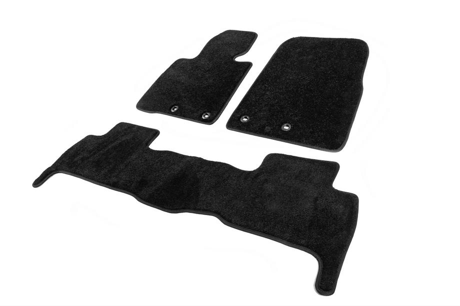 Toyota Land Cruiser 200 2007–2021 Textiele automatten Deluxe V-2 (2012-2021, zwart) Image
