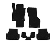 Audi A3 2012–2020 Deluxe stoffen automatten (voor E-tron, Sportback, zwart) foto 1