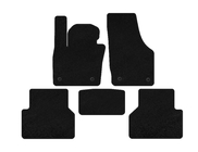 Audi Q3 2011–2019 Textiele automatten Deluxe (Zwart) foto 1