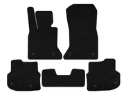 BMW 5 Serie F10/F11 2010–2016 Deluxe textielen automatten (2010-2013, zwart) foto 1