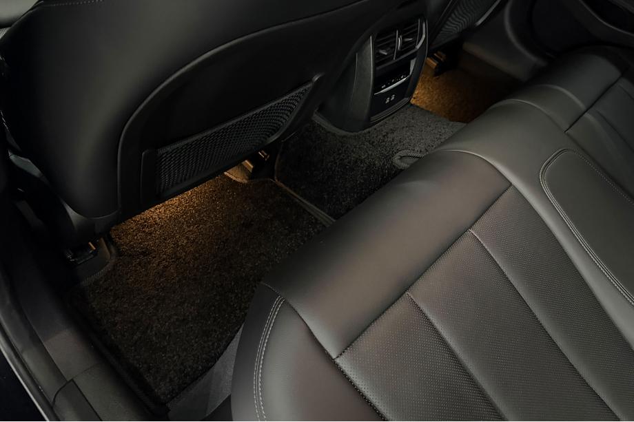 BMW 3 Serie G20/G21 2018– Deluxe textielmatten (Zwart) Foto 10