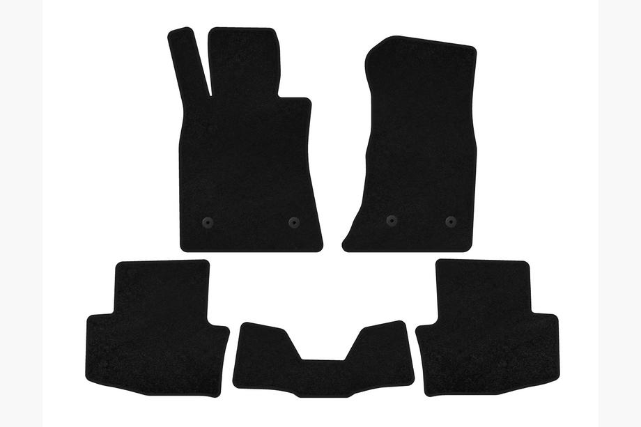 Cadillac ATS 2012–2019 Textiele automatten Deluxe (SD, zwart) Image