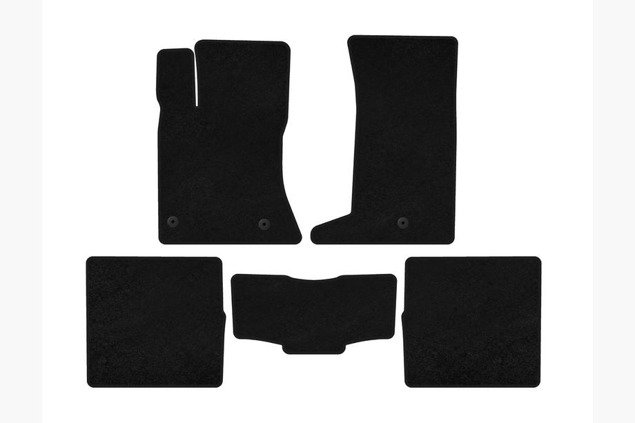 Cadillac SRX 2004–2009 Deluxe textiele automatten (zwart) Image