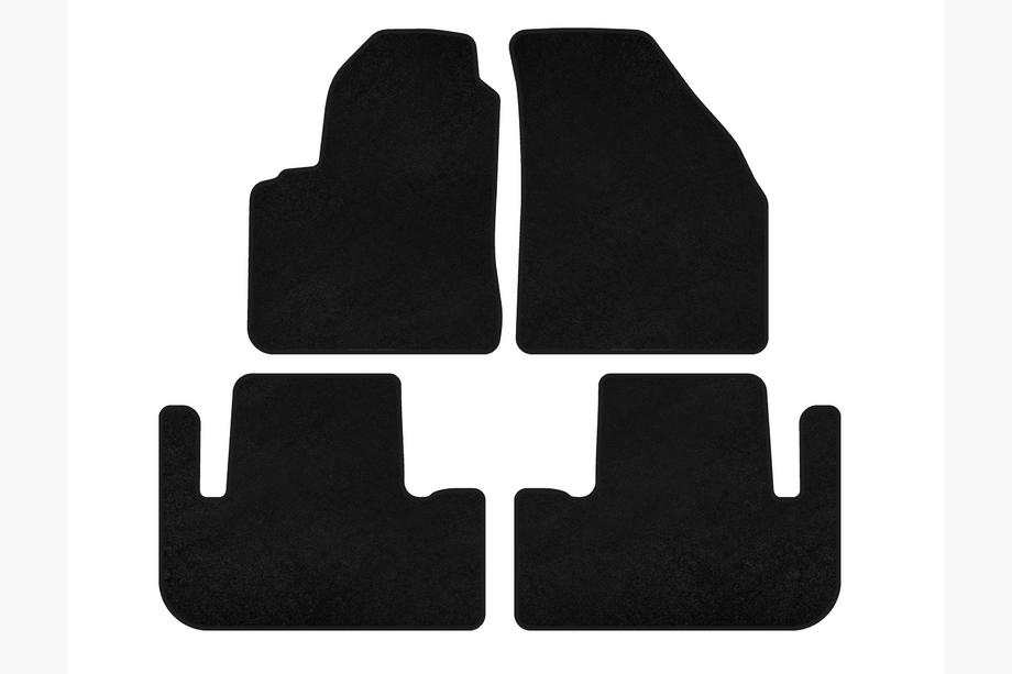 Chevrolet Tacuma/Rezzo 2000–2008 Textiele automatten Deluxe (Zwart) Image