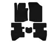 Citroen C-1 2014–2021 Deluxe textielen automatten (HB, zwart) foto 1